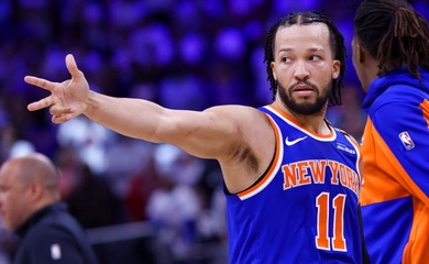 Jalen Brunson ném game-winner lạnh lùng: Clutch Player of The Year rực sáng NBA Playoffs