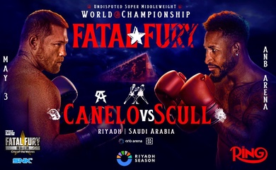 Trực tiếp Boxing: Canelo Alvarez vs William Scull - Tranh ngôi vương tuyệt đối