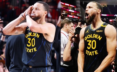Buddy Hield cùng Stephen Curry "chúc Rockets ngủ ngon", Warriors đi tiếp tại NBA Playoffs 2025