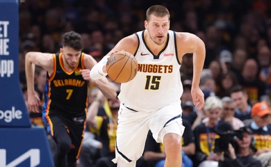Nikola Jokic ghi 42 điểm, Aaron Gordon ném game-winner hạ gục OKC Thunder tại Game 1 NBA Playoffs 2025