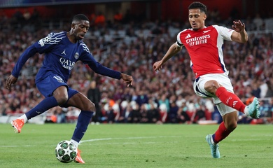 Đội hình dự kiến PSG vs Arsenal: Tin vui đến từ Dembele?