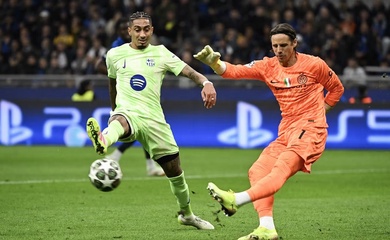 Ngăn cản Yamal ghi bàn, Sommer được chấm điểm gần tuyệt đối trước Barca