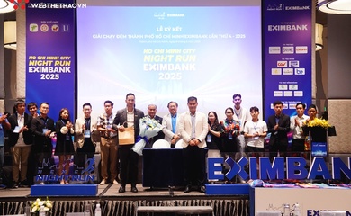 Lễ ký kết giải chạy đêm thành phố Hồ Chí Minh Eximbank lần thứ 4 năm 2025