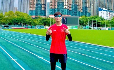 Cựu vô địch điền kinh SEA Games từng "mất tích" Lê Tiến Long giành HCV ở giải Hong Kong