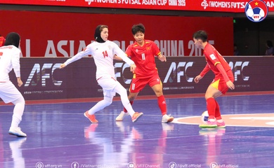 Iran đẩy Việt Nam vào thế khó tìm vé dự futsal nữ World Cup dù đứng đầu bảng