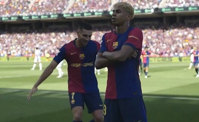 Trực tiếp Barcelona vs Real Madrid: Barca ghi bàn thắng thứ tư