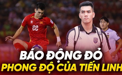 “Báo động đỏ” phong độ sa sút của Quả bóng Vàng Tiến Linh