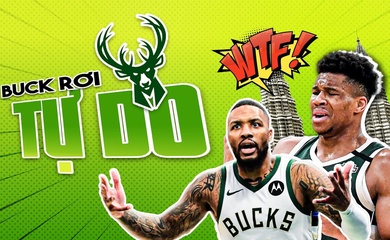 Milwaukee Bucks rơi tự do trong mùa 2024-25: Sáu vấn đề nghiêm trọng khi cận kề bờ vực sụp đổ