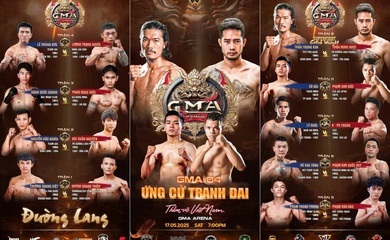 Trực tiếp MMA Thần Võ Việt Nam: "Già gân" Trọng Kim đối mặt "Lãng tử Liên Phong"