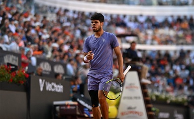 Kết quả chung kết Rome Open 2025: Alcaraz ngắt chuỗi bất bại của Sinner