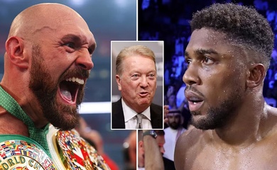 Nhà quảng bá thừa nhận kèo đấu Tyson Fury và Anthony Joshua