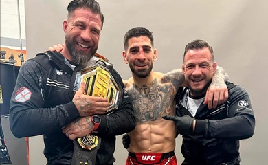 Ilia Topuria chia tay dàn huấn luyện viên thân tín ngay trước UFC 317