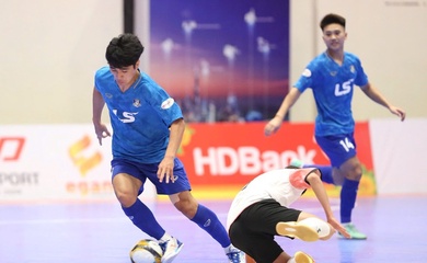 Bảng xếp hạng vòng 8 futsal VĐQG 2025: Chỉ một thay đổi
