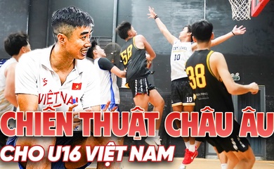 HLV Stefan Nguyễn: Sẽ thử nghiệm chiến thuật châu Âu cho ĐT bóng rổ U16 Việt Nam