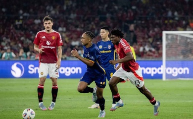 Man United 0-0 ASEAN All Stars (Hết H1): Nhạt nhòa Quỷ đỏ
