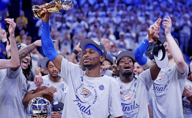 Hạ gục ‘bầy sói” 4-1, Oklahoma City Thunder vô địch miền Tây: Thẳng tiến NBA Finals 2025