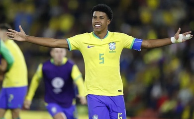 Andrey Santos, người kế thừa của Casemiro ở tuyển Brazil là ai?