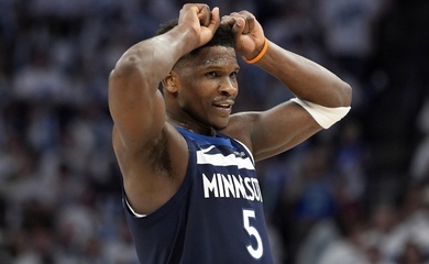 Hai năm liền bị loại ở chung kết miền Tây, Anthony Edwards có động thái bất ngờ hậu NBA Playoffs