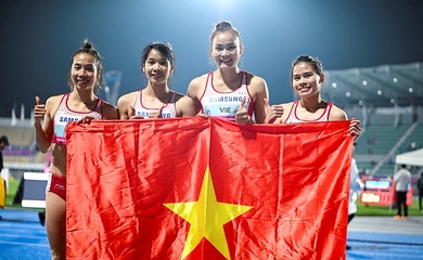 Điền kinh Việt Nam xếp thứ mấy trên bảng tổng sắp huy chương giải Vô địch điền kinh châu Á 2025?