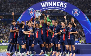 PSG vô địch Champions League nhận được bao nhiêu tiền thưởng?