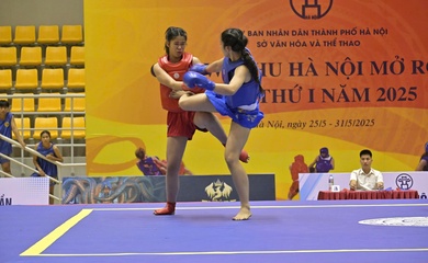 Giải Wushu Hà Nội mở rộng 2025 hạ màn với loạt trận tranh tài hấp dẫn