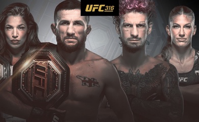 Lịch thi đấu UFC 316: Merab Dvalishvili vs. Sean O'Malley 2