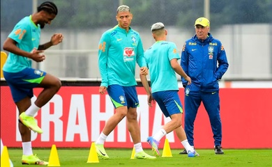 Đội hình đầu tiên của Brazil dưới thời Carlo Ancelotti đã lộ diện