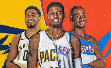 NBA Finals 2025 và dấu tay của Paul George: PG13 đã giúp cả OKC lẫn Indiana đến chung kết như thế nào?