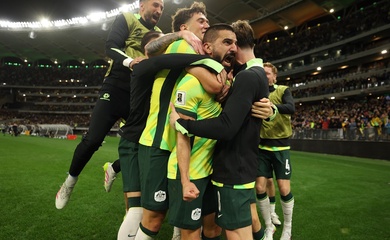 Australia đập tan hy vọng có vé thẳng đi World Cup 2026 của Indonesia