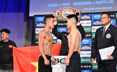 Vì sao Trần Văn Thảo bị đánh giá cực thấp trước trận tranh đai Boxing tại Nhật?