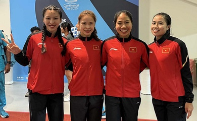 Đội tiếp sức 4x100m nữ Việt Nam phá kỷ lục giải Điền kinh Đài Loan mở rộng 2025 trên hành trình nhắm HCV SEA Games