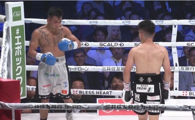 Trần Văn Thảo dừng bước cựu VĐTG người Nhật ở trận tranh đai Boxing nhà nghề