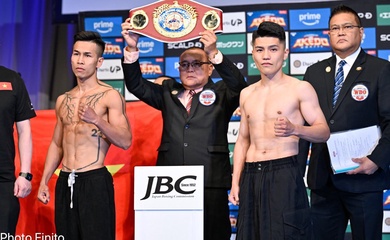 Trực tiếp Boxing: Trần Văn Thảo tranh đai với nhà vô địch thế giới