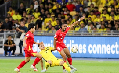 Malaysia 3-0 Việt Nam: Thêm một bàn thua