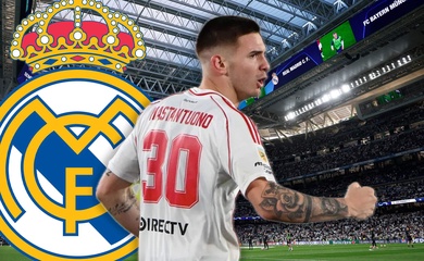 Mastantuono đến Real Madrid trở thành vụ chuyển nhượng lớn nhất lịch sử Argentina