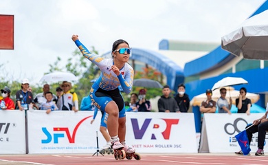 Gần 170 VĐV tranh tài 2 ngày sôi nổi ở giải vô địch Roller Sports Cúp quốc gia năm 2025