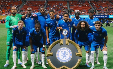 Cảnh tượng bất thường trong sân vận động khi bắt đầu trận Chelsea vs Los Angeles