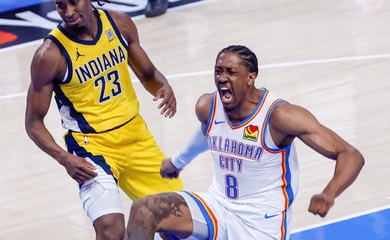 Không "tắm hai lần trên một dòng sông", Oklahoma City Thunder tiến sát cúp vô địch NBA 2025