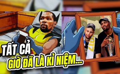 Kevin Durant và những năm tháng sóng gió hậu Golden State Warriors