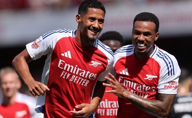Lịch thi đấu của Arsenal ở Ngoại hạng Anh 2025/26