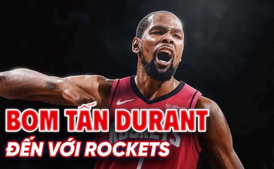 Chuyển nhượng NBA: Bom tấn trade Kevin Durant được kích hoạt, Houston Rockets nhận về "hàng khủng"