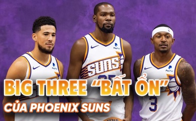 Phoenix Suns bị chôn vùi trong "hố đen" với big-3 bất ổn: Kevin Durant cuối cùng đã ra đi
