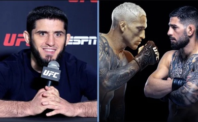 Islam Makhachev dự đoán gì về trận Topuria vs Oliveira ở UFC 317 