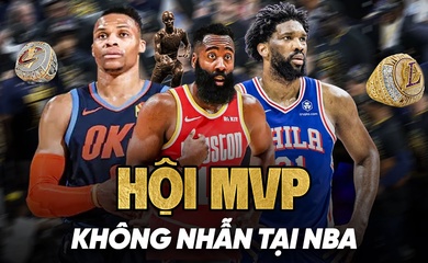 Điểm danh hội MVP "không nhẫn" tại NBA: Siêu sao chưa chắc đã vô địch