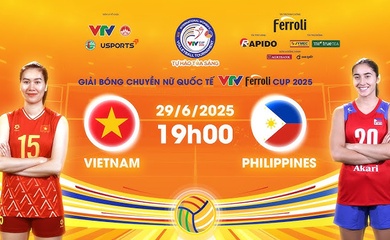 Link trực tiếp bóng chuyền VTV Cup hôm nay 29/6: U21 Việt Nam vs Philippines