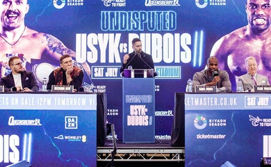 Trận kinh điển Oleksandr Usyk so găng Daniel Dubois sắp có kỷ lục