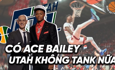 Utah Jazz sẽ "thoát khiếp tanking" với pick xịn mang tên Ace Bailey?