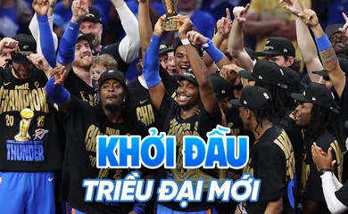 Oklahoma City Thunder vô địch NBA 2025: Khởi đầu của một triều đại mới?