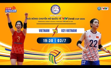 Link trực tiếp tứ kết bóng chuyền VTV Cup hôm nay 3/7: Việt Nam vs U21 Việt Nam