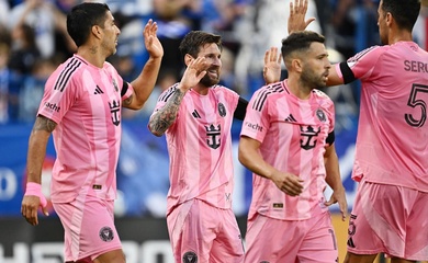 Messi ghi bàn cho Inter Miami bằng pha độc diễn ngoạn mục